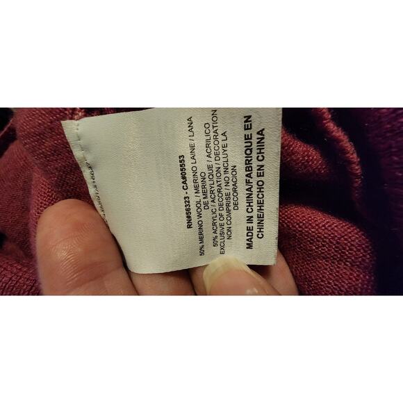 Nike Golf Merino Wool Blend Pull Over Sweater Women's Size M Tour Performance - Picture 10 of 10